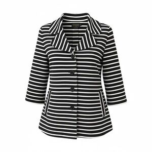 Pendleton Blue and White Striped Blazer